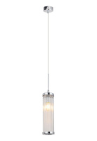 Подвесной светильник Crystal Lux Tadeo SP1 D100 Chrome/Transparente