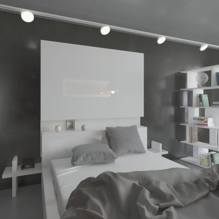 Трековый светодиодный светильник Elektrostandard Pila 85078/01 белый