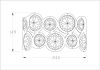 Настенный светильник Arte Lamp Sarah A1062AP-2CC