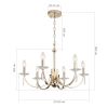 Подвесная люстра ST Luce Элеганс SL1405.203.06