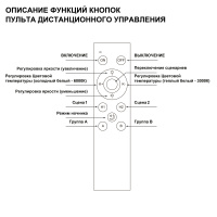 Пульт ДУ (2.4G) Novotech Pult Flum 359640