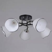 Потолочная люстра Reluce 79360-0.3-05 BK+CR