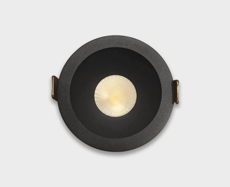 Встраиваемый светильник Italline IT08-8040 black 3000K