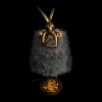 Настольная лампа Loft IT Lapine 10315/A Grey fluff