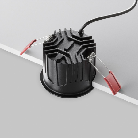 Встраиваемый светильник Maytoni Alfa LED DL043-01-15W4K-RD-B-1