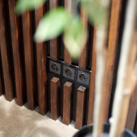 Рамка на 3 поста черный алюминий WL11-Frame-03 Werkel