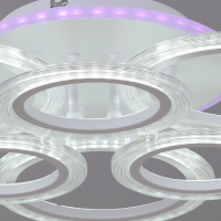 Потолочная люстра Reluce 09812-3.3-3+3A WH (RGB)