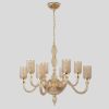 Подвесная люстра Crystal Lux SILVESTRO SP8 AMBER