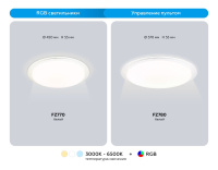 Потолочный светильник Ambrella Light Orbital Dance FZ780