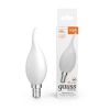 Светодиодная филаментная лампа Gauss Basic Filament E14 6,5W 2700K 1045117