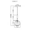 Подвесной светильник Moderli Creamy V10912-P