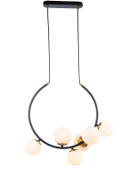 Подвесная люстра Indigo Nuvole 11002/6P Black V000088