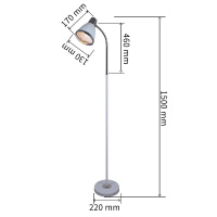 Торшер Reluce 03018-0.6-01 WH