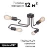 Потолочная люстра Vitaluce V4196-1/4PL