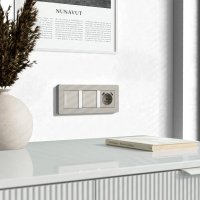 Выключатель сенсорный двухклавишный с подсветкой Werkel W4522014 4690389213922 a069763