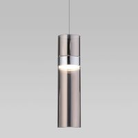 Подвесной светодиодный светильник Eurosvet Lumen 50244/1 Led хром/дымчатый