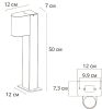 Ландшафтный светильник Arte Lamp Compass A3102FN-1BK