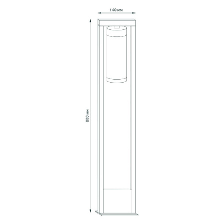 Уличный светильник Gauss Aura GD020