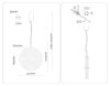 Подвесной светильник Ambrella Light High Light Crystal LH31123