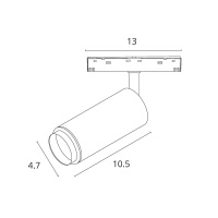 Стойка одноуровневая угловая Arte Lamp Optima-Accessories A752106L