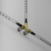 Т- образный коннектор для штанговой системы Maytoni Axity CA007TC-BS