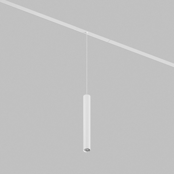 Трековый однофазный светильник Denkirs Simple Spot DK8208-WH