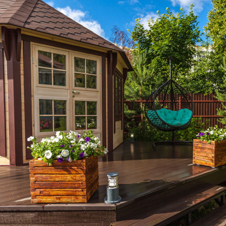 Ландшафтный светильник IP54 1508 Techno серый Elektrostandard