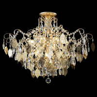 Потолочная люстра Crystal Lux ESMIRALDA PL9 GOLD