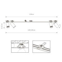Встраиваемый спот Nowodvorski Mono Surface 7831