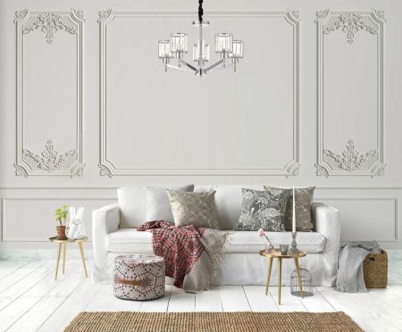 Подвесная люстра Escada Premium Line 691/5S (Chrome)