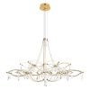 Подвесная люстра Loft IT Mira 10590/1000 Gold Asfour