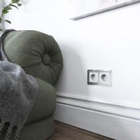 Рамка на 2 поста зеркальный WL08-Frame-02 Werkel