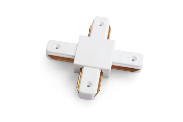 X-коннектор для однофазного накладного трека SWG KXZ-WH-X 002031