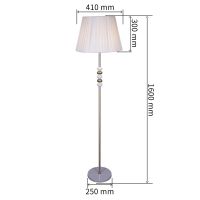 Торшер Reluce 02063-0.6-01 WH-CR