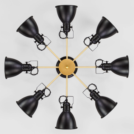 Люстра на штанге Eurosvet 70112/8 черный