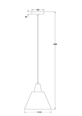 Подвесной светильник Freya Accent FR5276PL-01N