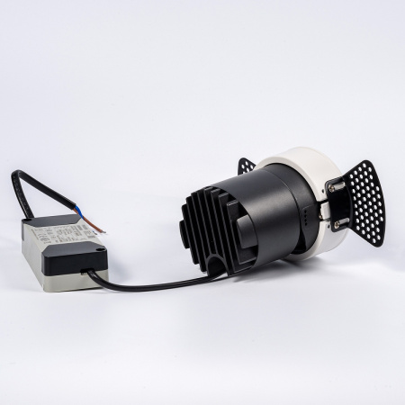 Встраиваемый светильник Fiberli 302T75 (круглая рамка) 12130201