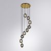 Каскадная люстра Arte Lamp Freddie A2231SP-9PB