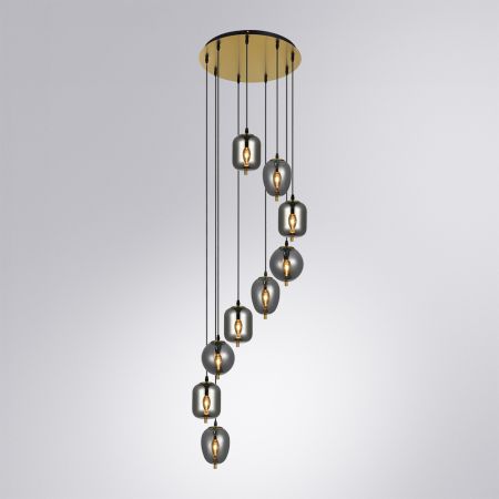 Каскадная люстра Arte Lamp Freddie A2231SP-9PB