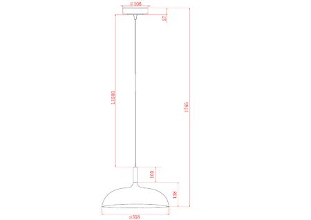 Подвесной светильник Arte Lamp Kayla A7099SP-1BK