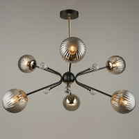 Люстра на штанге Reluce 04901-0.3-06 COFFEE+FGD