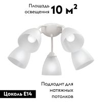 Потолочная люстра Vitaluce V3737-0/5PL