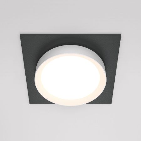Встраиваемый светильник Maytoni Technical Hoop DL086-GX53-SQ-BW