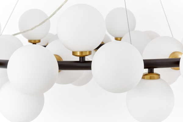 Подвесная люстра Lumina Deco Marsiada LDP 6033-40 BK+MD