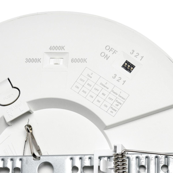 Накладной/встраиваемый светильник Sonex Mitra LED Nebula White 7790/18L