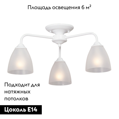 Потолочная люстра Vitaluce V3946-0/3PL