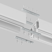 Комплект прямых соединителей для демпферного шинопровода (4 шт.) Maytoni Exility TRA034D-C-42S