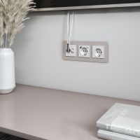Розетка Werkel TV/RJ-45 6 кат белый W1181301