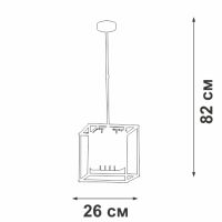 Подвесной светильник Vitaluce V5402-1/1PL