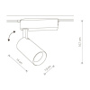 Трековый светодиодный светильник Nowodvorski Profile Iris 9009